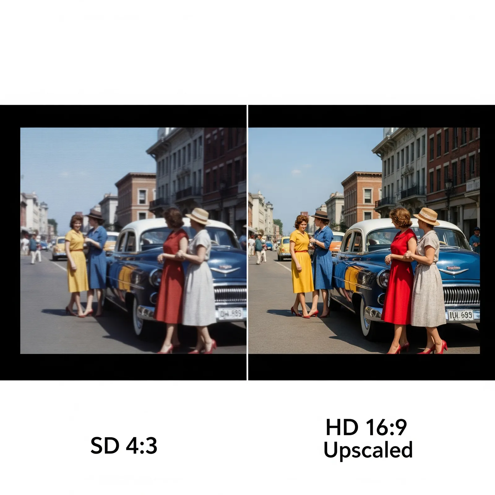 Upscaling de Vídeo: Convertendo SD para HD e os Segredos do Aspect Ratio (Letterbox, Pillarbox e Zoom)