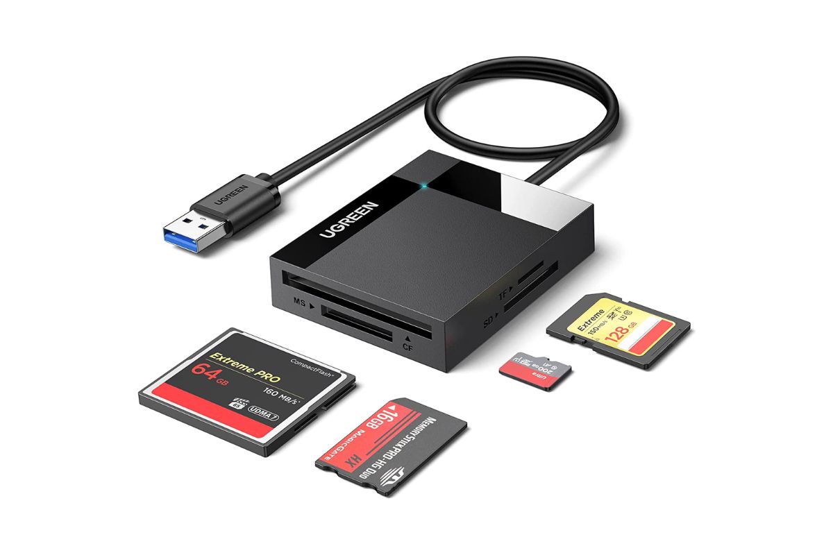 Deck Leitores USB 3.0 / USB-C multiformato