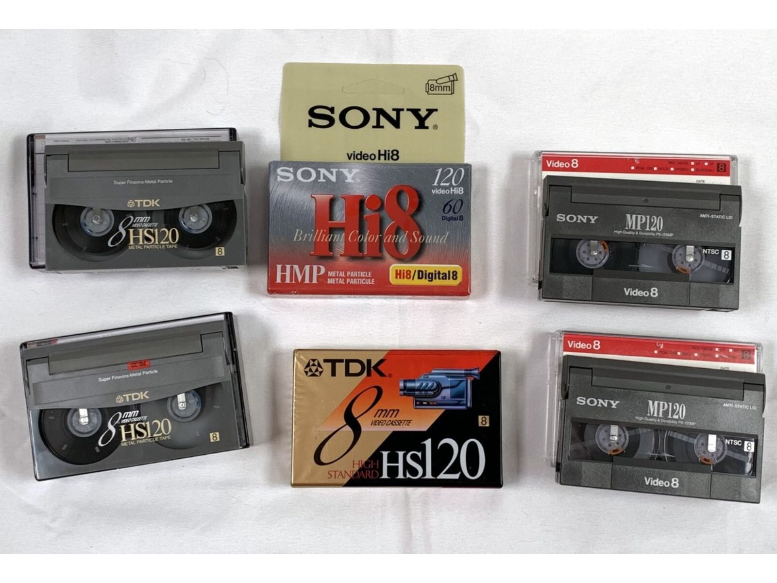 Mídia Fitas Hi8 / Video8